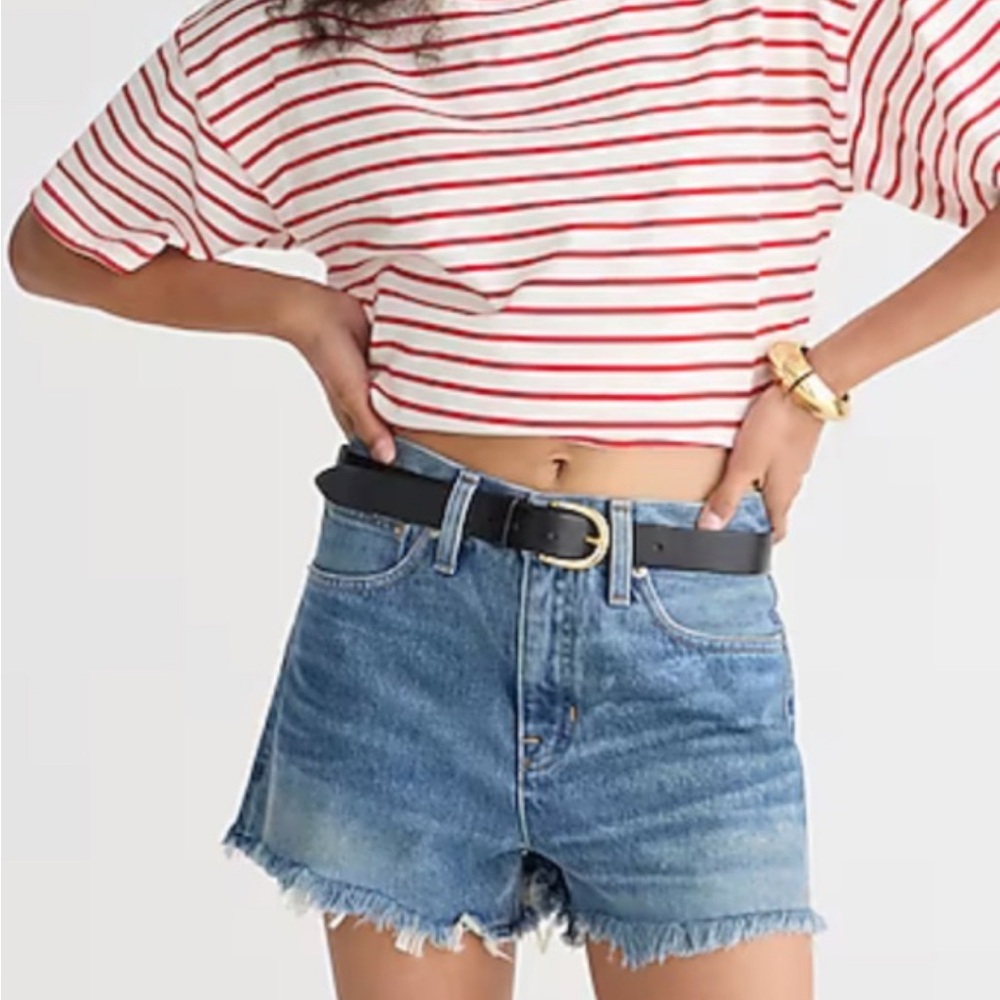 J.Crew Relaxed Cut Off Denim Shorts Size 27